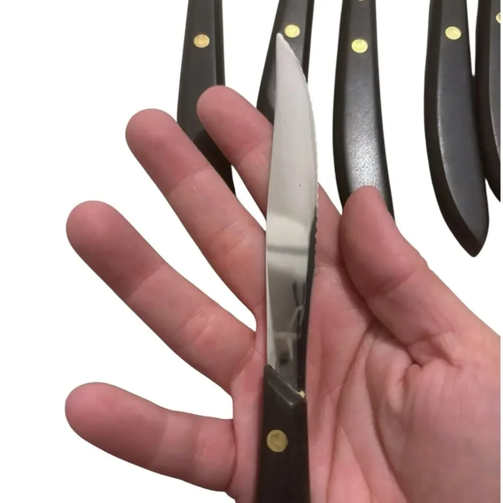 Vintage Stanhome Steak Knives Set